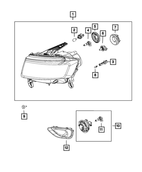Lamps-Interior and Exterior for 2018 Jeep Grand Cherokee #6