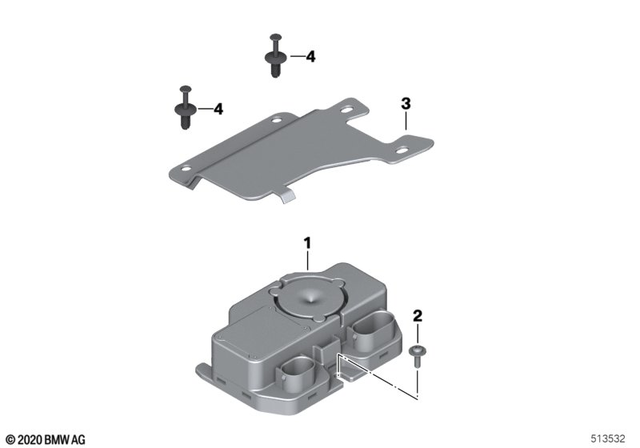 65755A958C2 - Maintenance &amp; Technology: Control Unit Dwa - Dwa8 basic for BMW-Motorrad Image