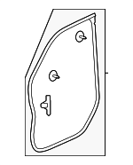 72310T90A01 - Body: Door Weather-strip for Honda Image