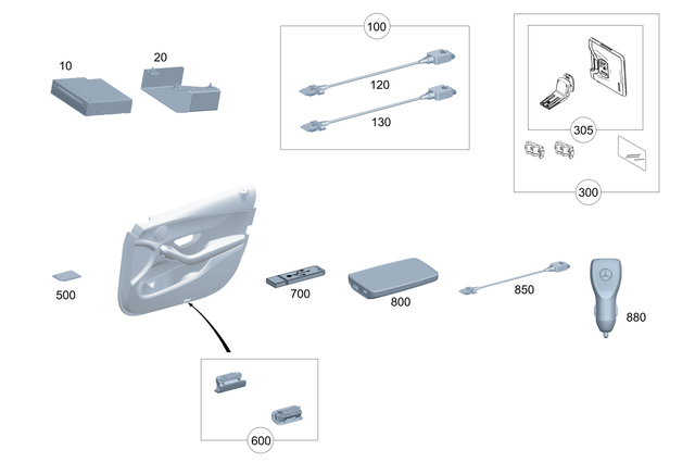 2130093399 - Electrics and Function: Map Update for Mercedes-Benz: E300, E350, E43 AMG, E53 AMG, E63 AMG S Image