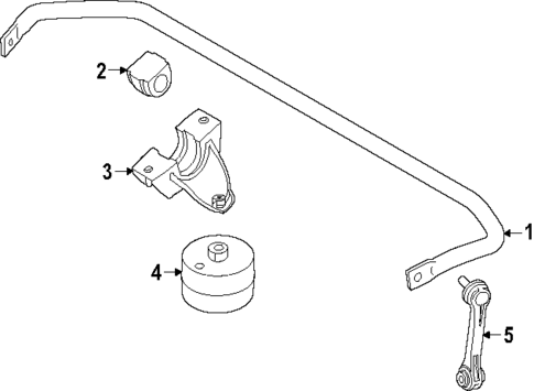 Stabilizer Bar & Components for 2025 BMW 550e xDrive #1