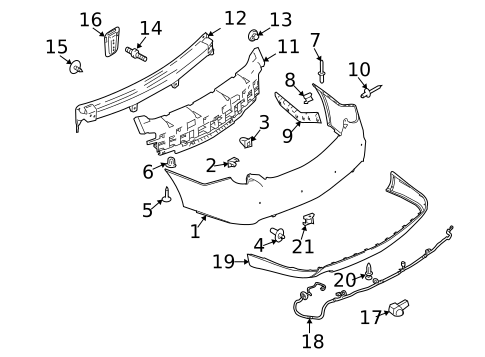 Parking Aid for 2010 Lincoln MKS #3