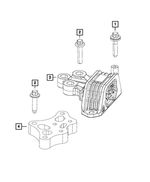 6511506AA - 1.4L Turbo; Engine: 6 Lobe External Head Bolt for Dodge: Hornet | Fiat: 500E, 500X | Jeep: Compass, Renegade | Ram: ProMaster City Image
