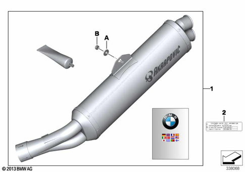 Exhausts & Performance for 2005 BMW-Motorrad R 1200 ST #2