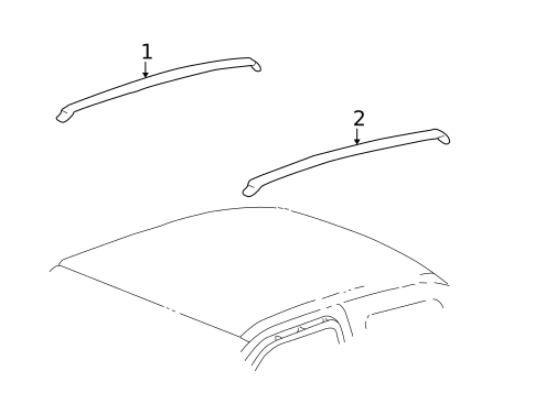 Exterior Trim - Cab for 2006 Toyota Tundra #1