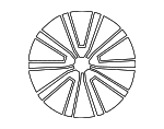 3AA601025LAX1 - : Wheel, Alloy for Volkswagen: Eos Image
