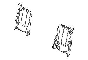 BK3Z99613A39D - Body: Ford Transit-250 Seat Back Frame for Ford Image