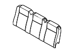 CK4Z9966801P - Body: Seat Back Cushion for Ford Image