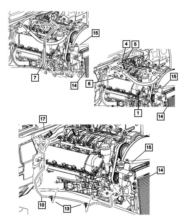 « 4861553AC – Air Conditioners and Heaters : A Emboîter Goupille pour Mopar Image »