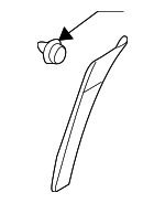 91012AE13APL - Body: Body Side Molding for Subaru: Legacy Image