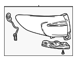 84948284 - : Tail Lamp for Buick: Enclave Image