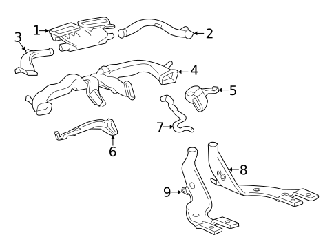 Ducts for 2018 Chevrolet Volt #0