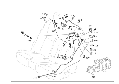 Lumbar Vertebra Support and Multicontour Backrest for 2001 Mercedes-Benz S500 #0