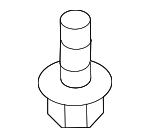 85666255A - Body: Bumper Cover Screw for Infiniti Image