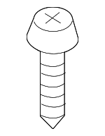 N90846602 - Cooling System: Reservoir Bolt for Volkswagen: Beetle, Jetta, Passat, Tiguan, Tiguan Limited Image