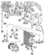 5179285AA - Air Conditioners and Heaters: A/c Charge Valve Cap for Mopar Image image