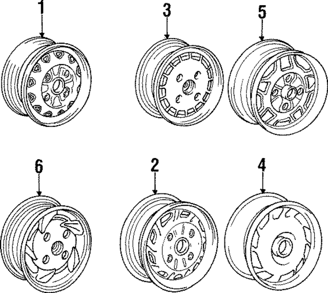 MB540640 - Suspension: Wheel for Mopar Image
