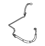 GK2C32420E - Steering: Power Steering Pressure Hose for Mazda: 6 Image