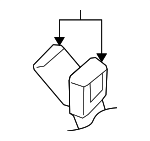 7B0857740DE5 - : Buckle End for Volkswagen: Routan Image