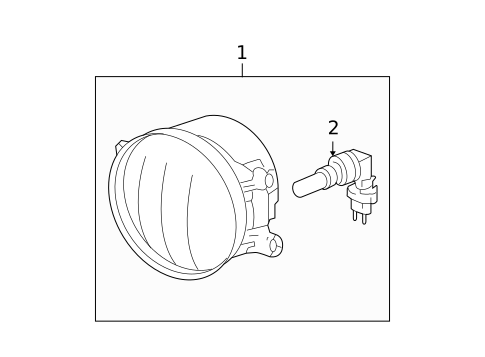 Bulbs - Chassis for 2010 Toyota Yaris #0