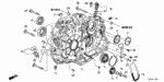 213185LJ000 - Transmission - Automatic: PLATE, BEARING SETTING for Honda Image