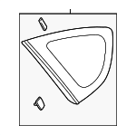 65209FG013 - : Glass for Subaru: Impreza Image