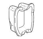 81891S3VA11 - Electrical: Seat Belt Cover for Acura Image