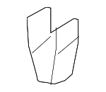 9046710201 - Body: Defroster Trim Retainer Clip for Toyota Image