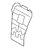 7111033411 - Body: Seat Frame for Lexus: ES350 Image
