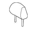7191033592B1 - Body: Headrest for Lexus: ES350 Image