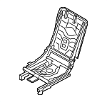PAB88310810 - Body: Seat Frame for Porsche Image image