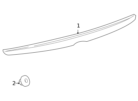 Spoiler for 2007 Lexus GS350 #1