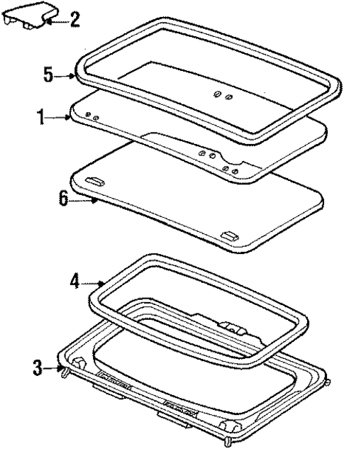 Sunroof for 1987 Nissan Van #1