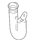17281PR7A01 - Engine: Heat Tube for Acura: NSX Image
