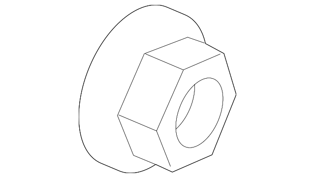 Axle Nut - Porsche (WHT-006-779)