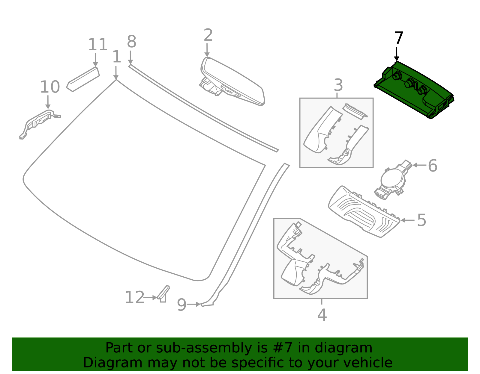 Lane Assist Cmra - BMW (66515A3C115)