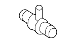 N90794401 - Belts &amp; Cooling: Cooling System Bypass Line Adapter for Volkswagen Image