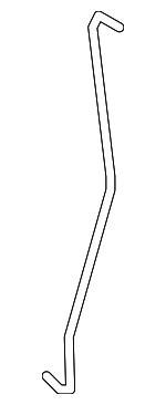 55372982AB - Body: Lock Rod for Dodge: Ram 1500, Ram 2500, Ram 3500 | Ram: 1500, 1500 Classic, 2500, 3500 Image