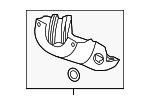 848521R010RY - Steering: Lower Column Cover for Hyundai: Accent Image