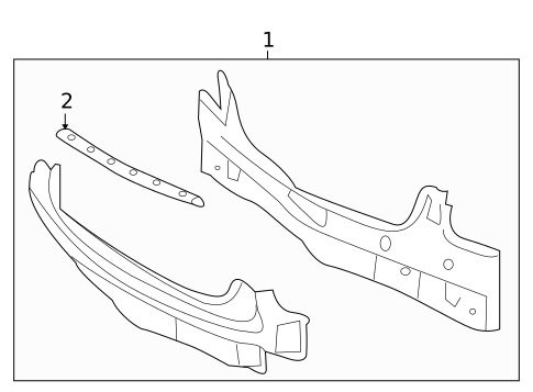 Rear Body for 2009 Pontiac G8 #0