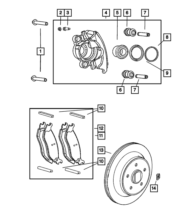 5083882AE - : Disc Brake Pad Kit for Mopar Image