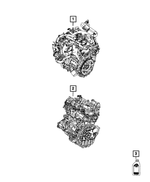 68634220AA - Engine: Long Block Engine for Dodge: Hornet | Jeep: Compass Image
