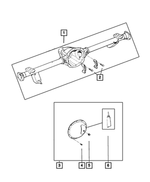 5252504 - Rear Axle: Differential Cover Plug for Mopar Image