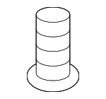 N90436904 - Body: Bumper Cover Reinforcement Nut for Audi Image
