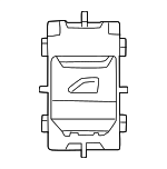 61315A2BCB5 - Body: Window Switch for Mini Image
