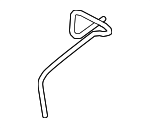 9J70031047 - Body: Feed Line for Genesis: Electrified G80, G70, G80, G90, GV60, GV80, GV80 Coupe | Hyundai: Accent, Azera, Elantra, Elantra Coupe, Elantra GT, Elantra N, Entourage, Equus, Genesis, Genesis Coupe, Ioniq, Ioniq 5, Ioniq 6, Kona, Kona Electric, Kona N, Palisade, Santa Cruz, Santa Fe, Santa Fe Sport, Santa Fe XL, Scoupe, Sonata, Tiburon, Tucson, Veloster, Veloster N, Venue, Veracruz Image