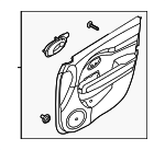 82305G5080DR2 - Body: Door Trim Panel for Kia: Niro Image