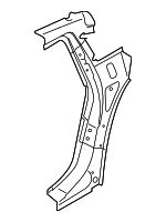 8W8809737 - Body: Lock Pillar Reinforced for Audi: A5 Sportback, RS5 Sportback, S5 Sportback Image