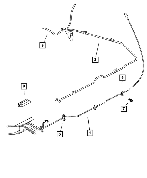 Fuel Lines for 2002 Dodge Ram 2500 #0