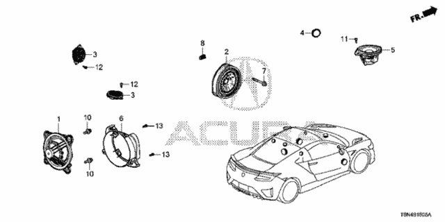 Speaker for 2017 Acura NSX #0